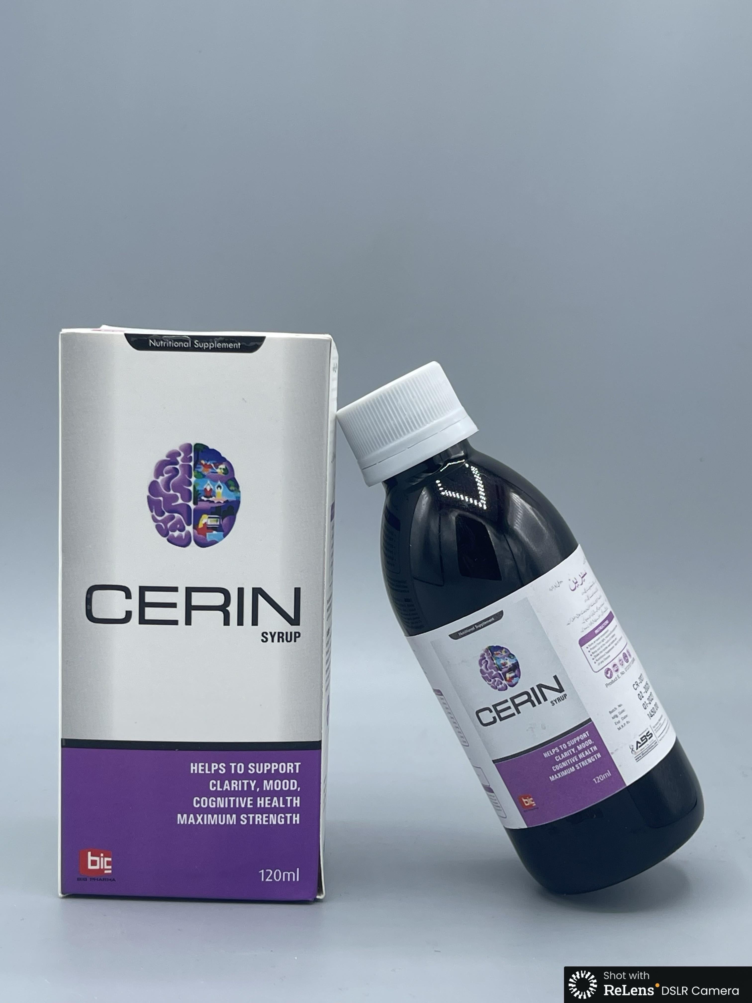 Cerin | Neuro vitality and mental energy syrup